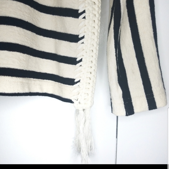 Anthropologie Pepin Mariner Striped Pullover sweater Top Sz XL - Picture 4 of 9